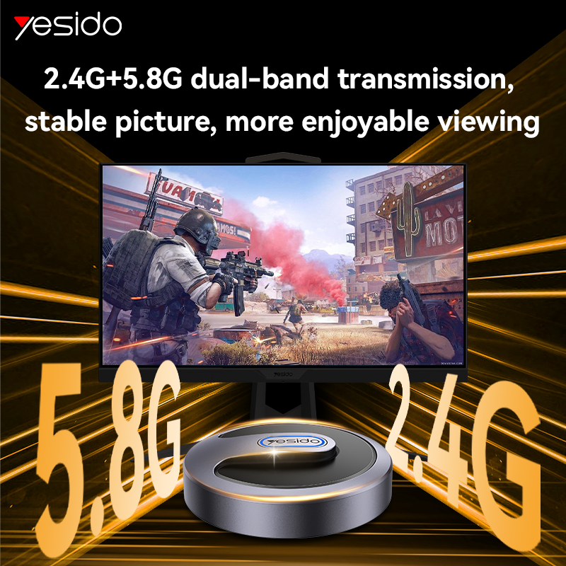 WIRELESS DISPLAY YESIDO TV15 BLACK