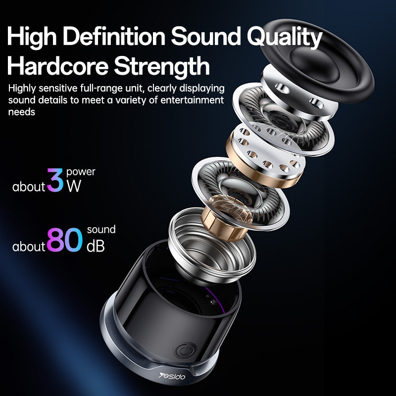 SPEAKER YESIDO YSW32 BLACK