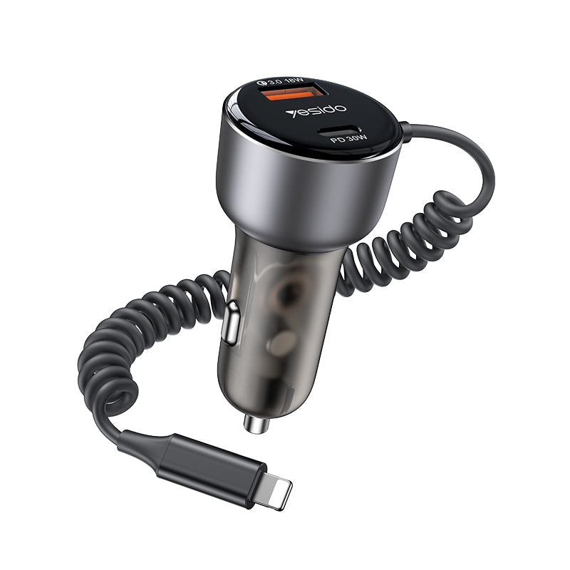 Car charger YESIDO Y57 BLACK
