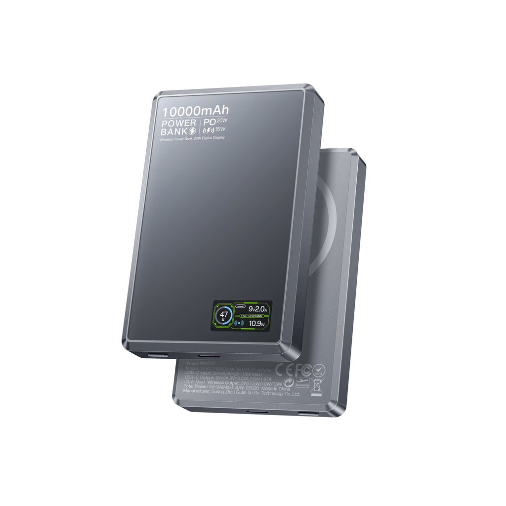 Power bank YESIDO YP91 GRAY