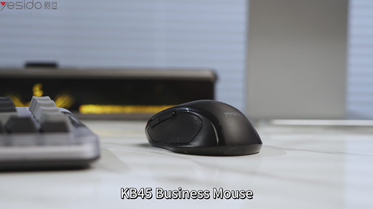 Mouse YESIDO KB45-white WHITE