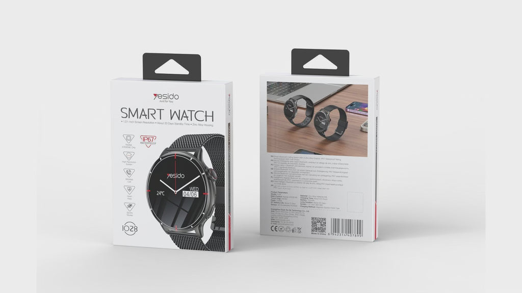 Sports Watch YESIDO IO28 BLACK