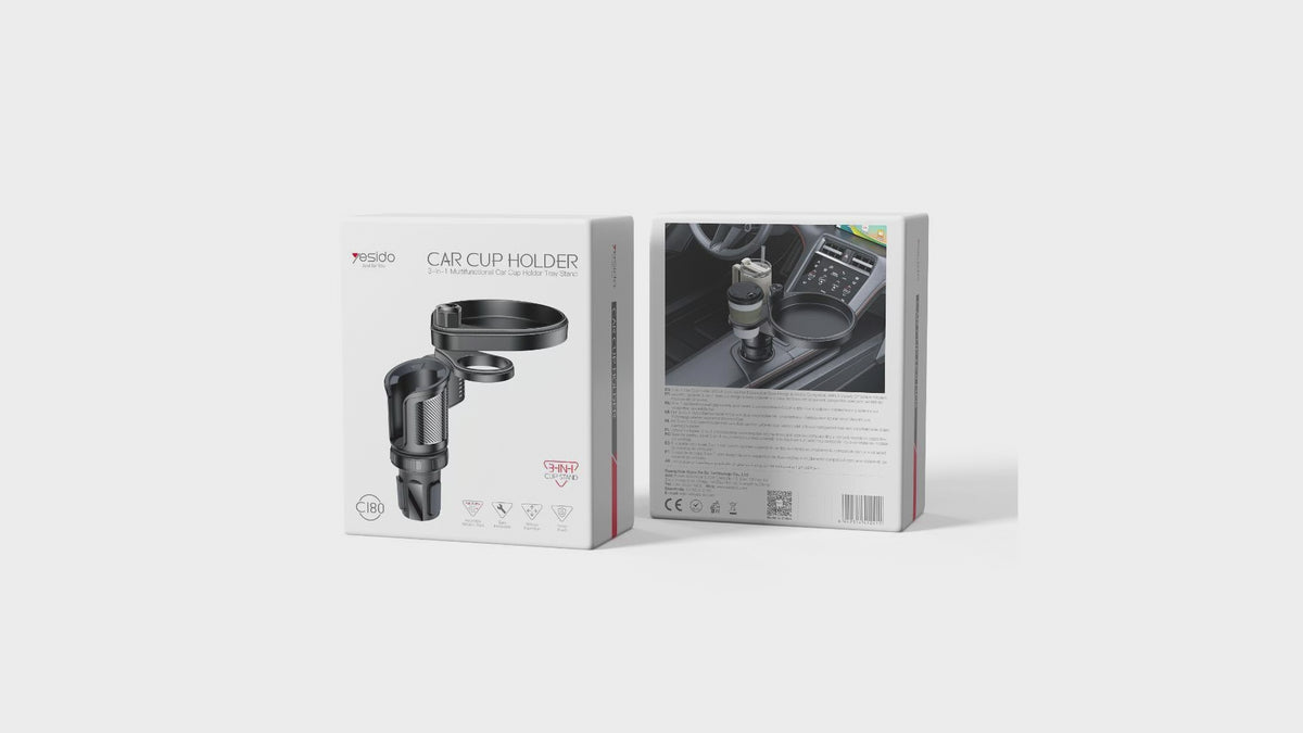 HOLDER YESIDO C180 BLACK