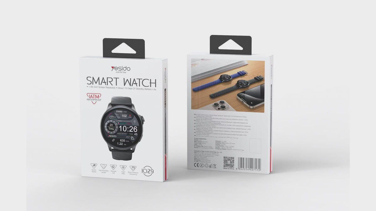 Sports Watch YESIDO IO29 BLACK