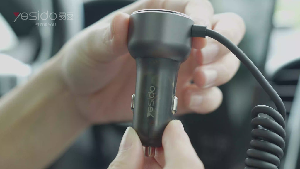 Car charger YESIDO Y58 BLACK