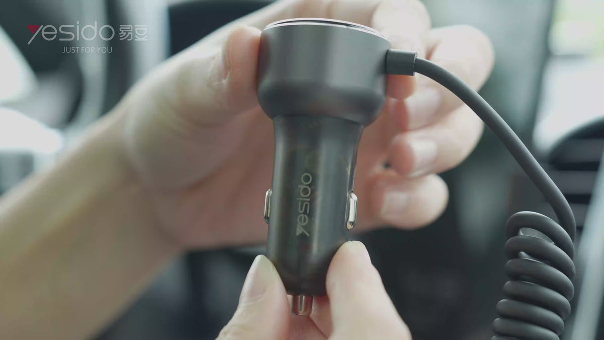 Car charger YESIDO Y58 BLACK