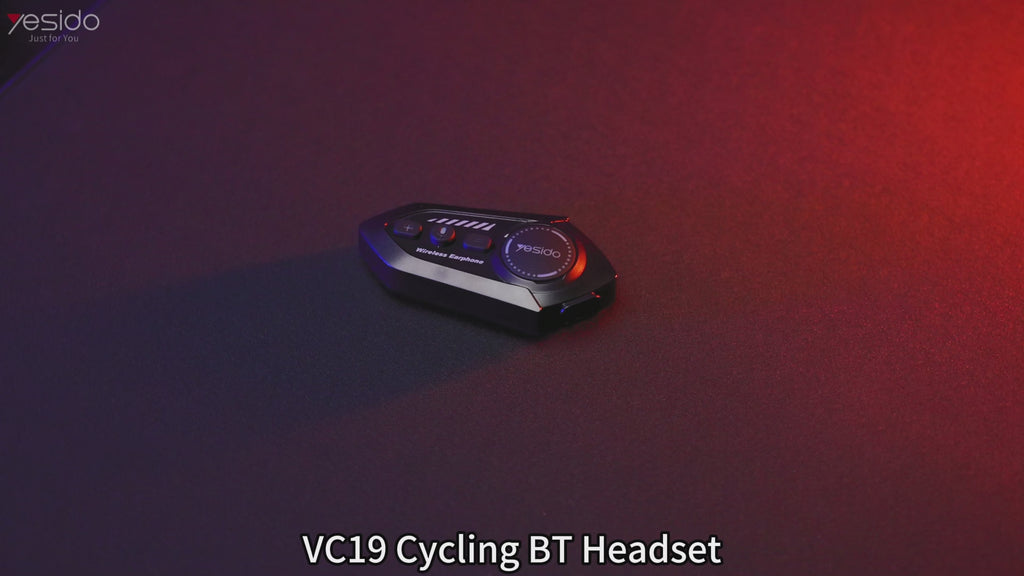 Helmet Speaker YESIDO VC19 BLACK