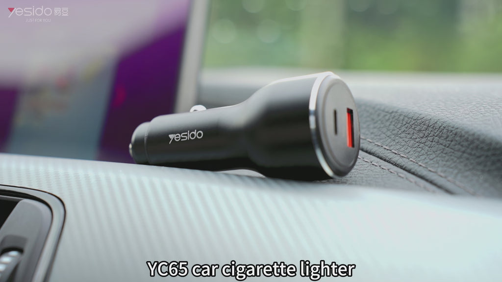 Car charger YESIDO Y65 BLACK