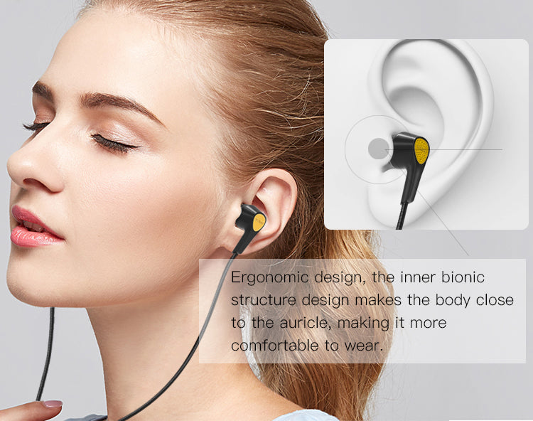 EARPHONE YESIDO YH25 Black