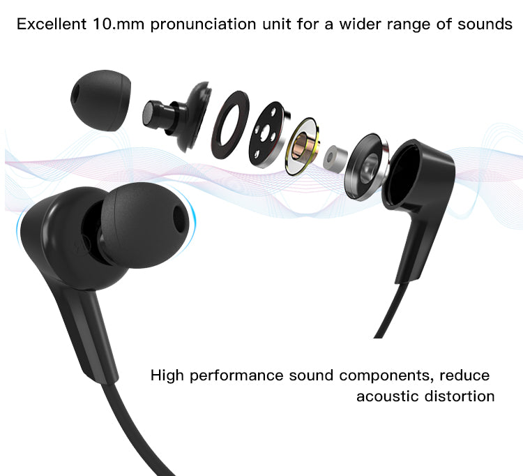 EARPHONE YESIDO YH25 Black